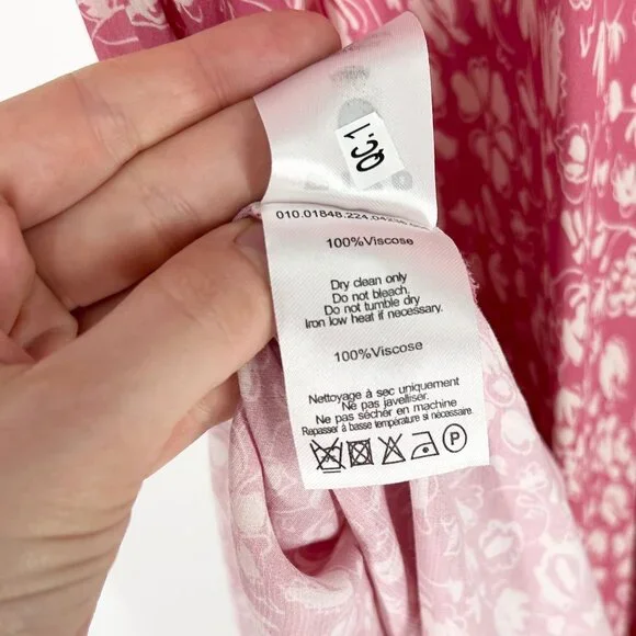 NWT Rixo Amina Maxi Dress in Amelie Floral Pink - Picture 11 of 14